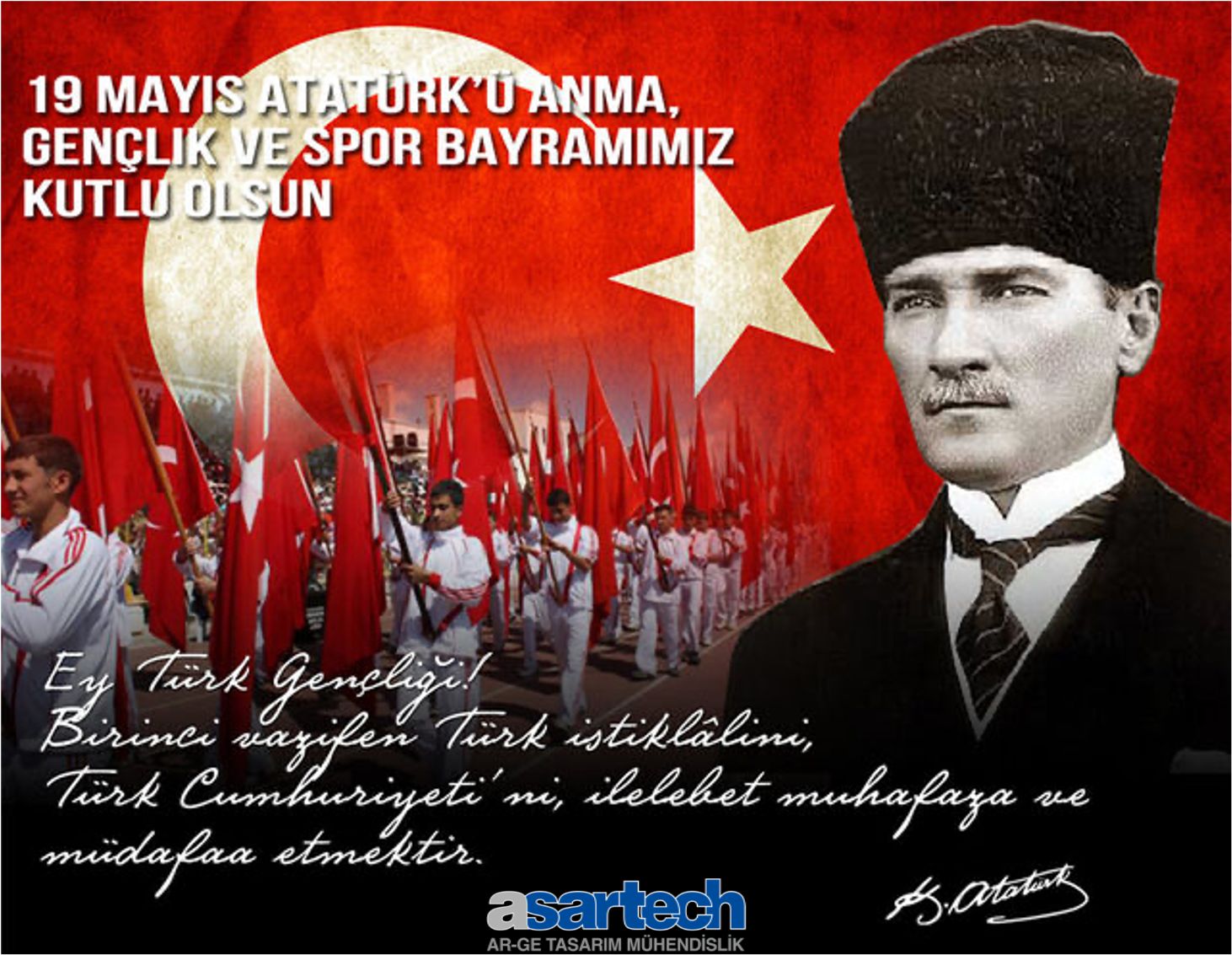 19 Mayıs Atatürk'ü Anma, Gençlik ve Spor Bayramı